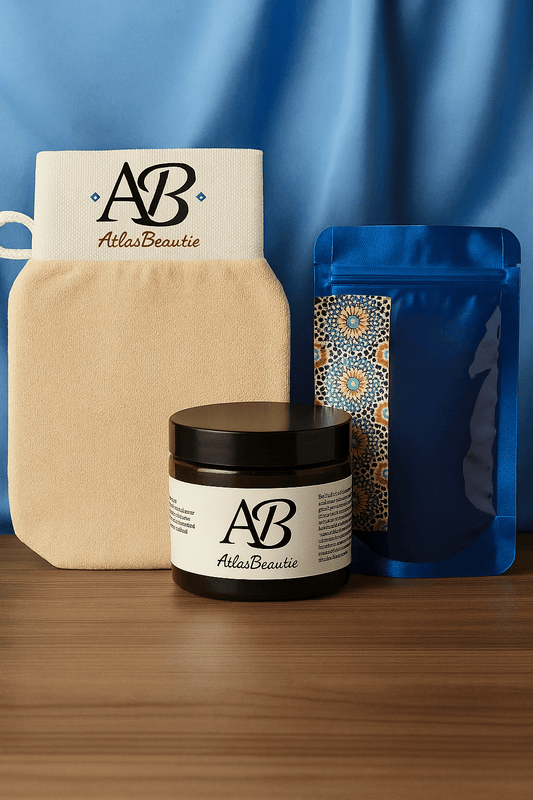 🖤 Hamam Box - Dein marokkanisches Spa für Zuhause (33 €) - Atlasbeautie